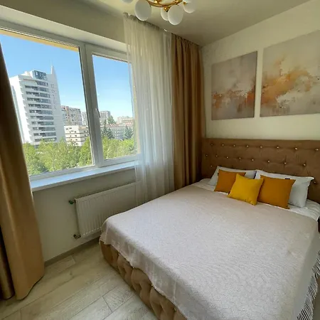 Apartmán Двухкомнатная Квартира На 4 Этаже В Аркадии С Двумя Кроватями *